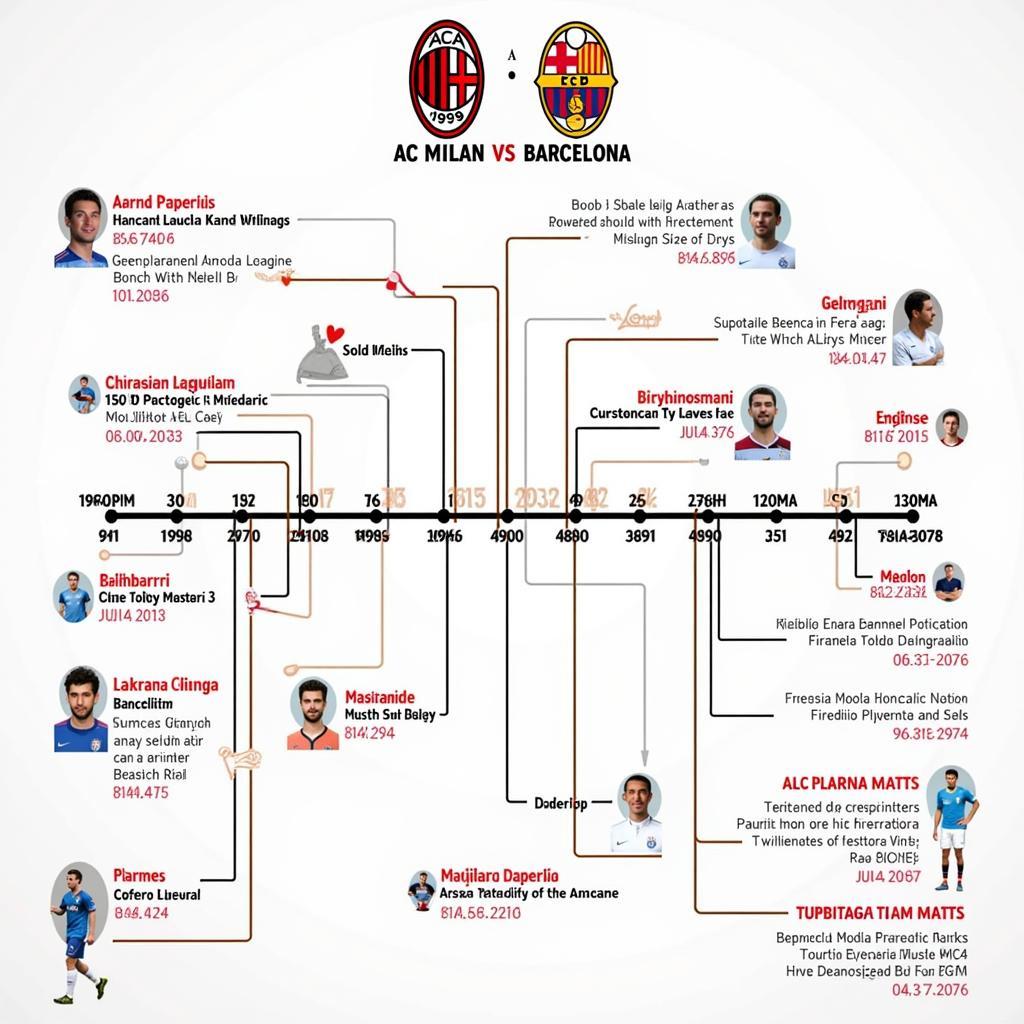 Lịch sử đối đầu AC Milan - Barcelona