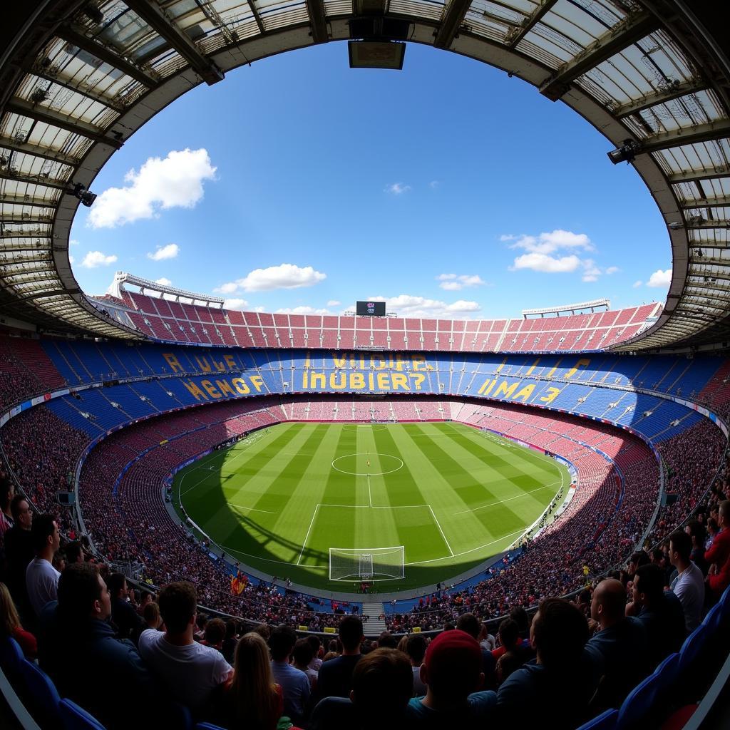 Sân vận động Camp Nou - Thánh địa của FC Barcelona