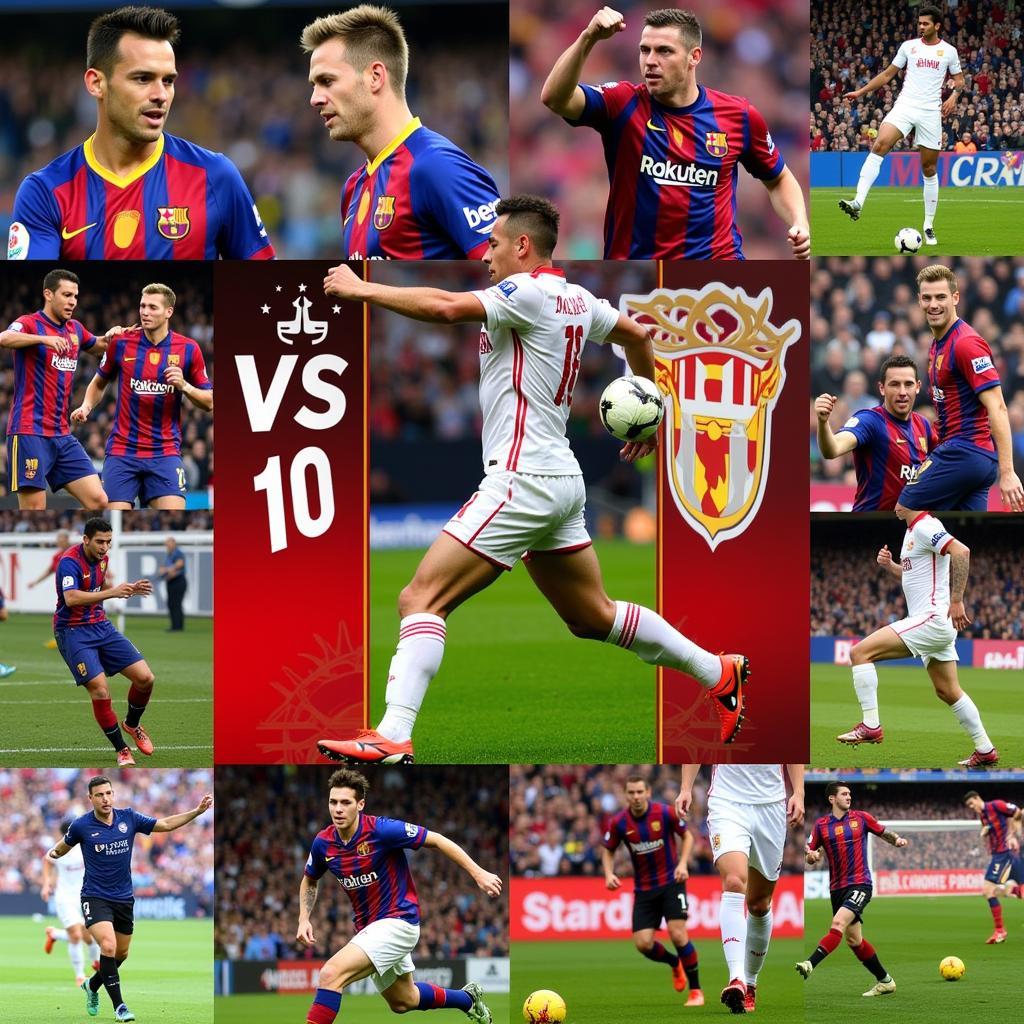 Những khoảnh khắc đáng nhớ Barca vs MU