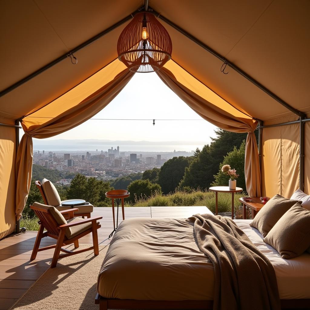 Trải nghiệm Glamping tại Barcelona