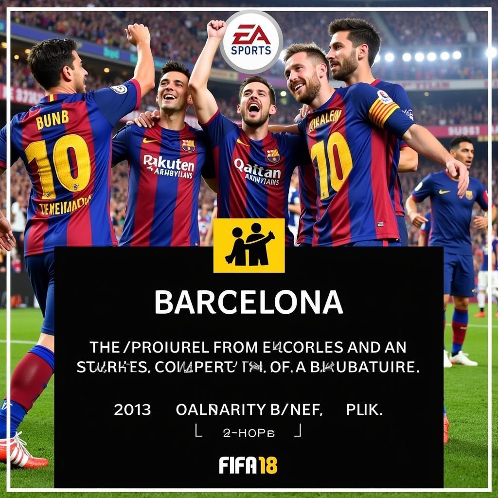 Barcelona FIFA 18: Khoảnh Khắc Đáng Nhớ