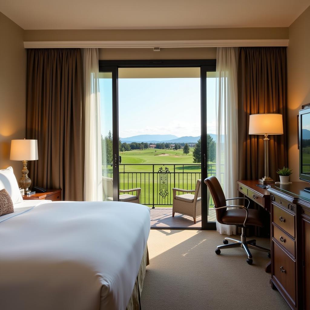 Luxury accommodations included in a Barcelona golf package