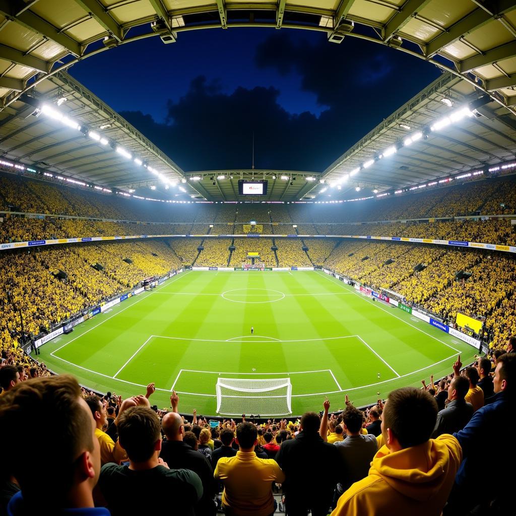 Borussia Dortmund khán giả Signal Iduna Park