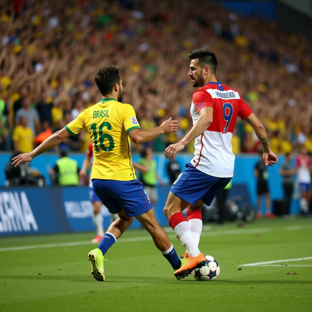 Brazil và Croatia đối đầu tại World Cup: Một trận cầu kịch tính