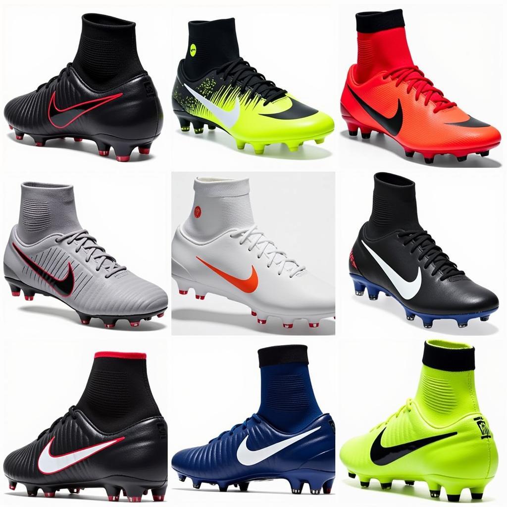 Các mẫu giày đá bóng Nike cao cổ phổ biến nhất hiện nay