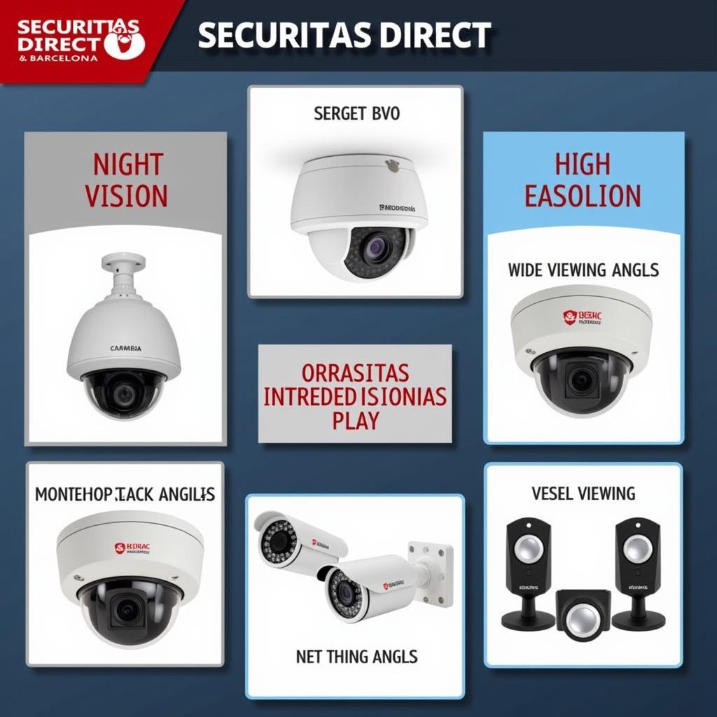 Camera giám sát Securitas Direct Barcelona