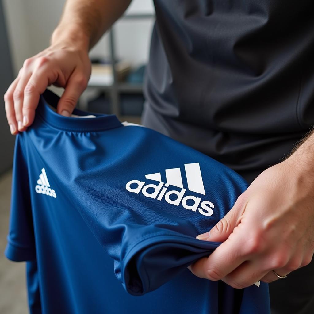 Chăm sóc áo bóng đá adidas