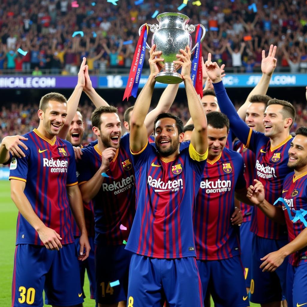 Chiến thắng của Barcelona mùa giải 2014-15