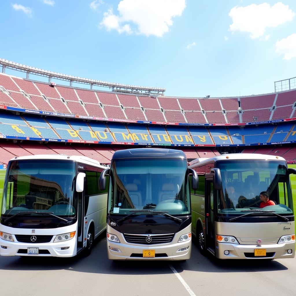 Choosing transportation for Barcelona coach trip