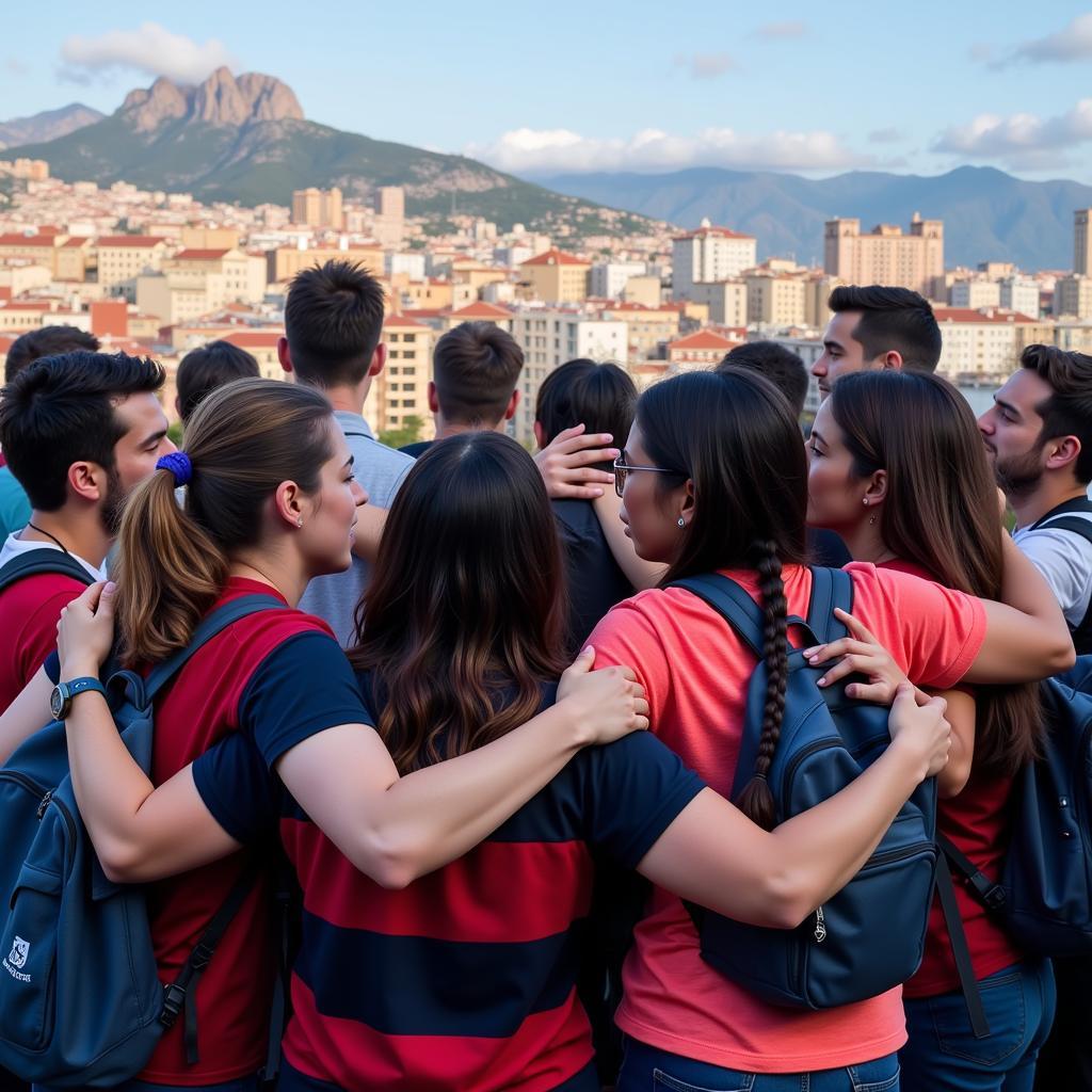 The esports community in Barcelona stands strong together