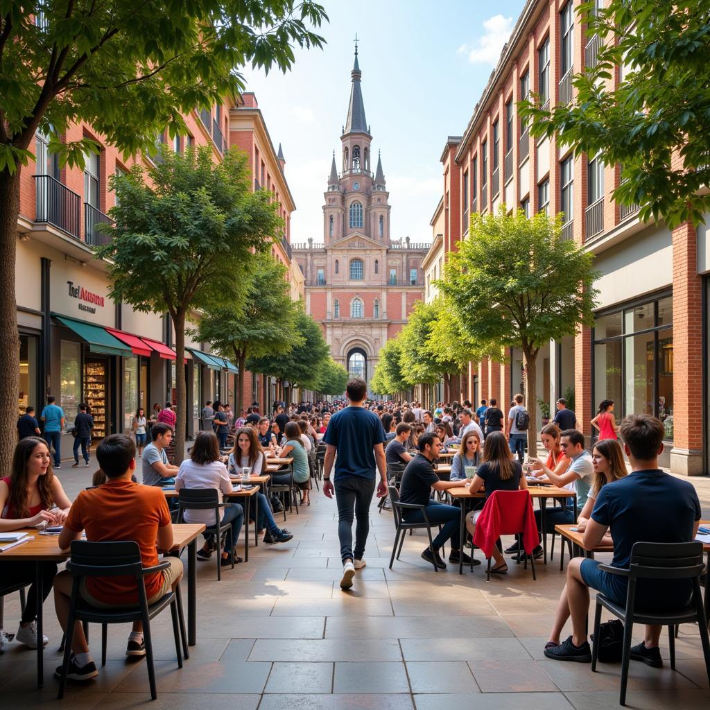 Student life at the University of Barcelona