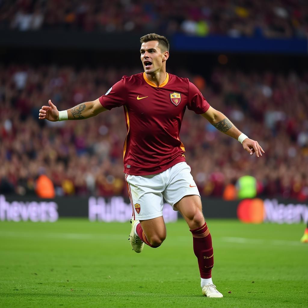 Dzeko tỏa sáng trong chiến thắng của Roma