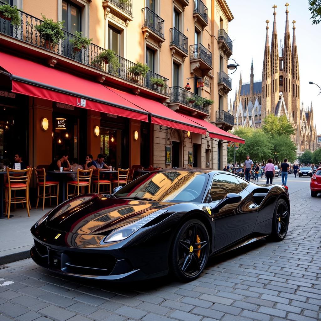 Ferrari en Barcelona: Ciudad Cosmopolita