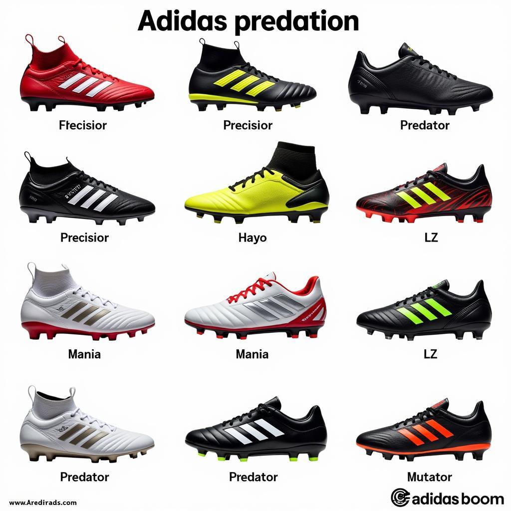 Lịch sử phát triển giày đá bóng Adidas Predator