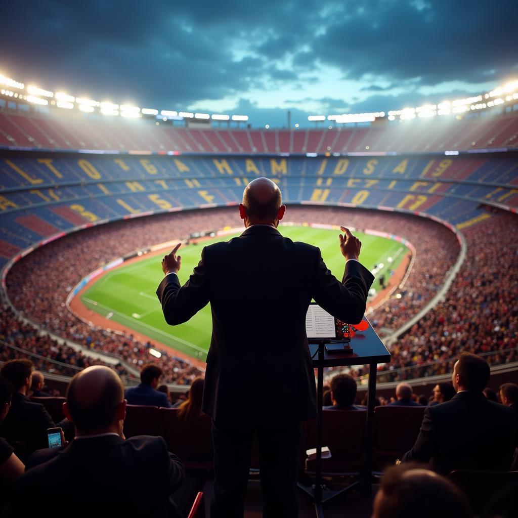 Hans Zimmer tại Camp Nou - Barcelona