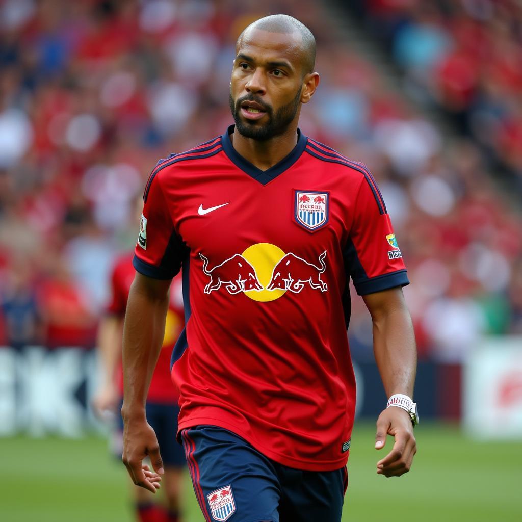 Thierry Henry trong màu áo New York Red Bulls năm 2010