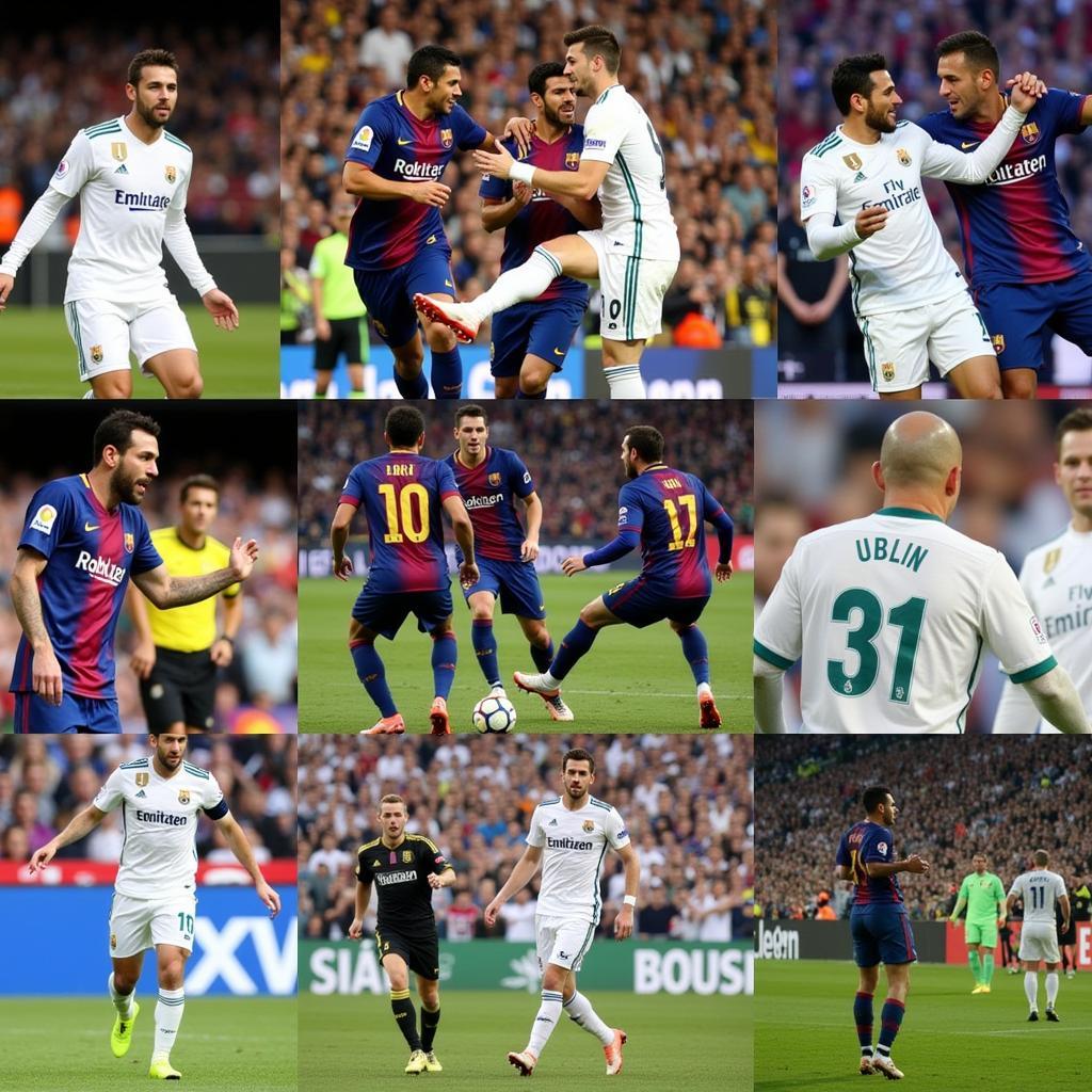 Những khoảnh khắc đáng nhớ của trận đấu Barcelona Real Madrid 2016