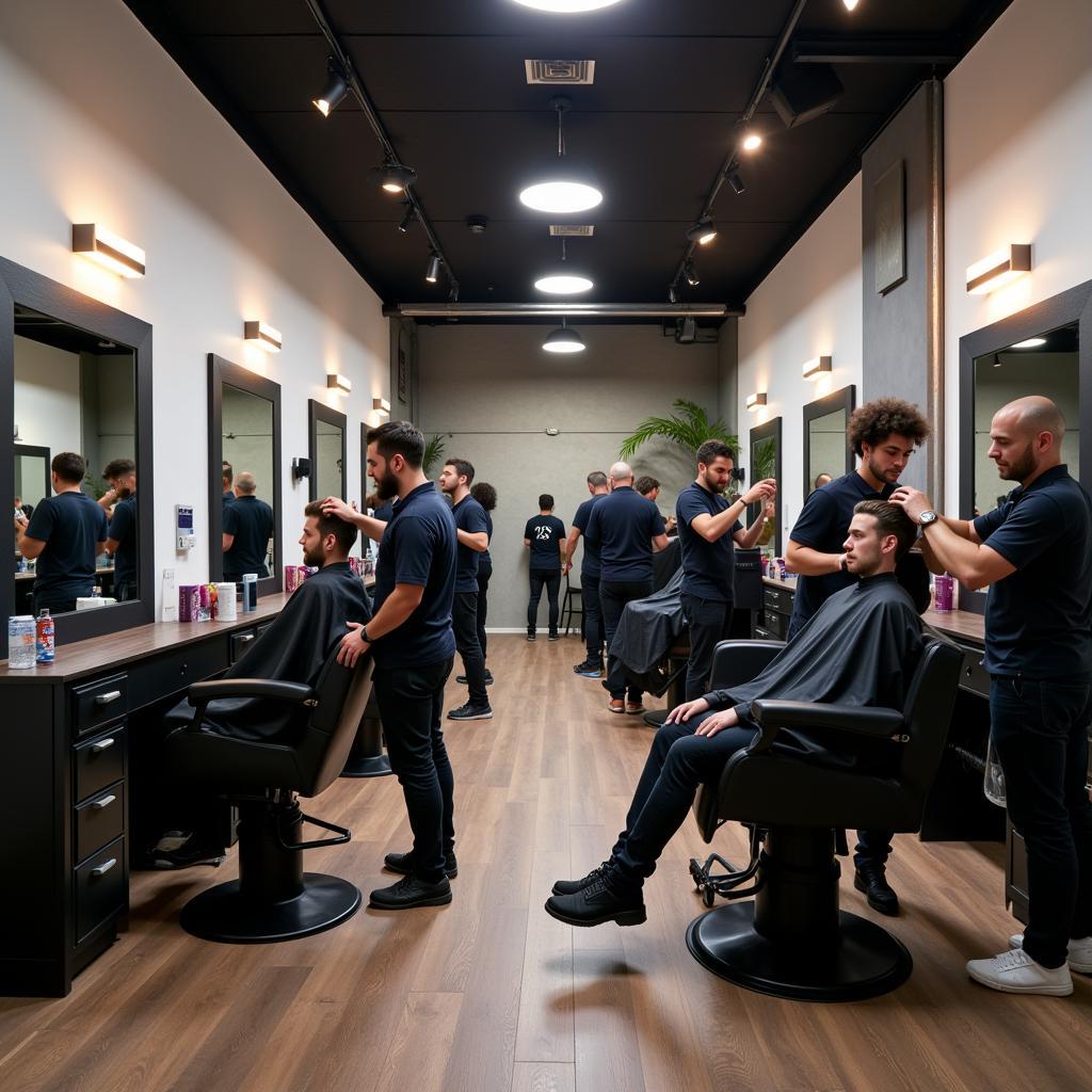 Học viện đào tạo barber chuyên nghiệp tại Barcelona