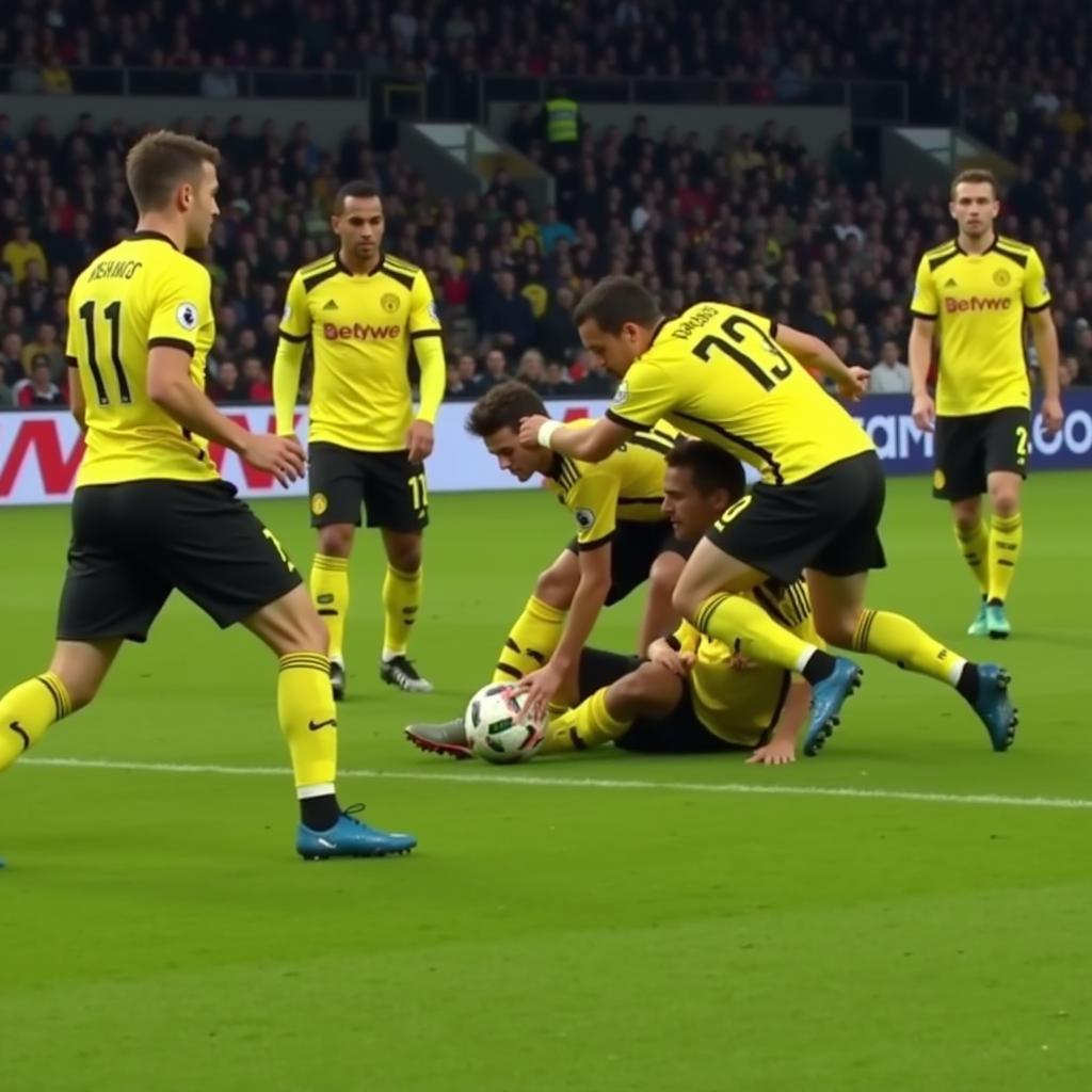 Kết Quả Bóng Đá Đức Tối Hôm Qua: Dortmund Gặp Khó Khăn