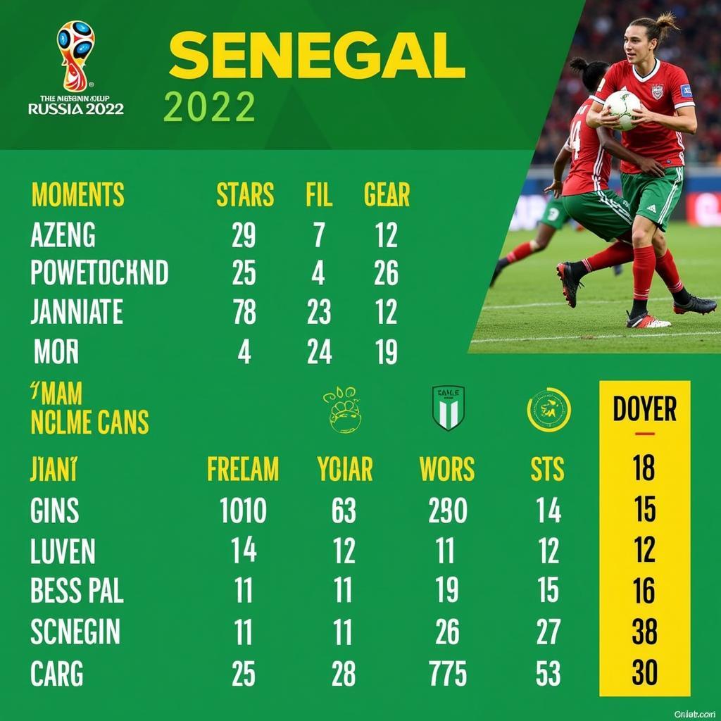 Kết quả bóng đá Senegal tại World Cup 2022