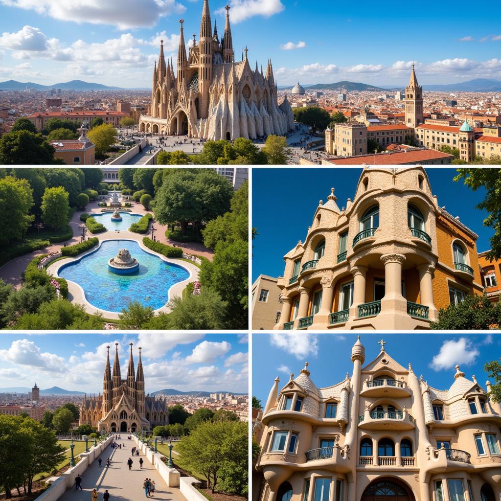 Khám phá kiến trúc Barcelona Gaudi: Sagrada Familia, Park Güell và Casa Batlló