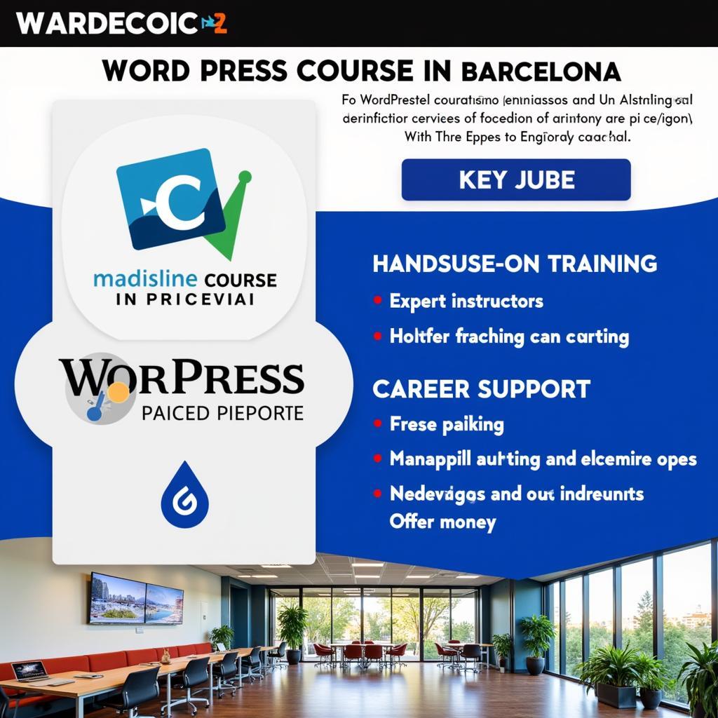 Khóa học WordPress Barcelona