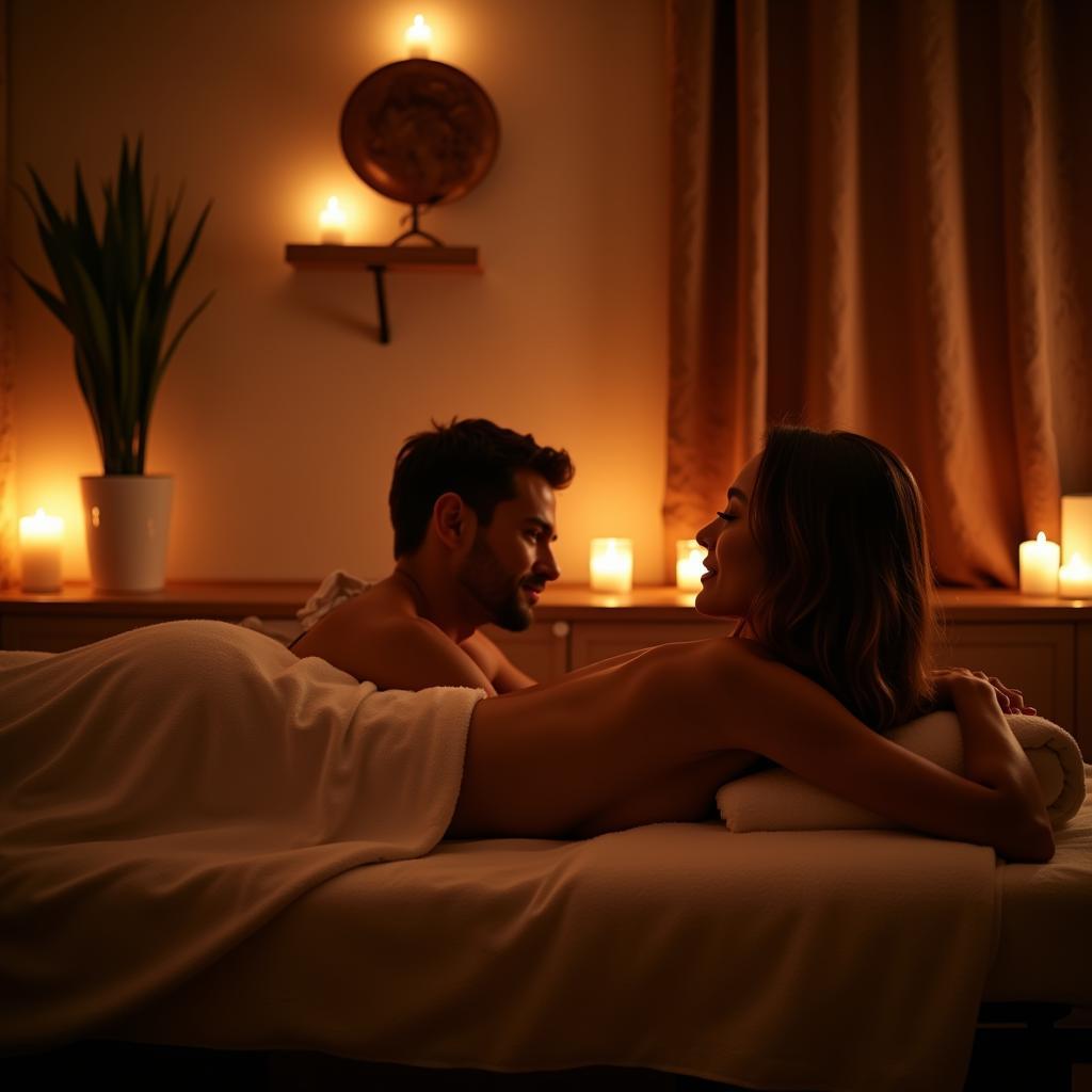 Không gian spa lãng mạn tại Barcelona