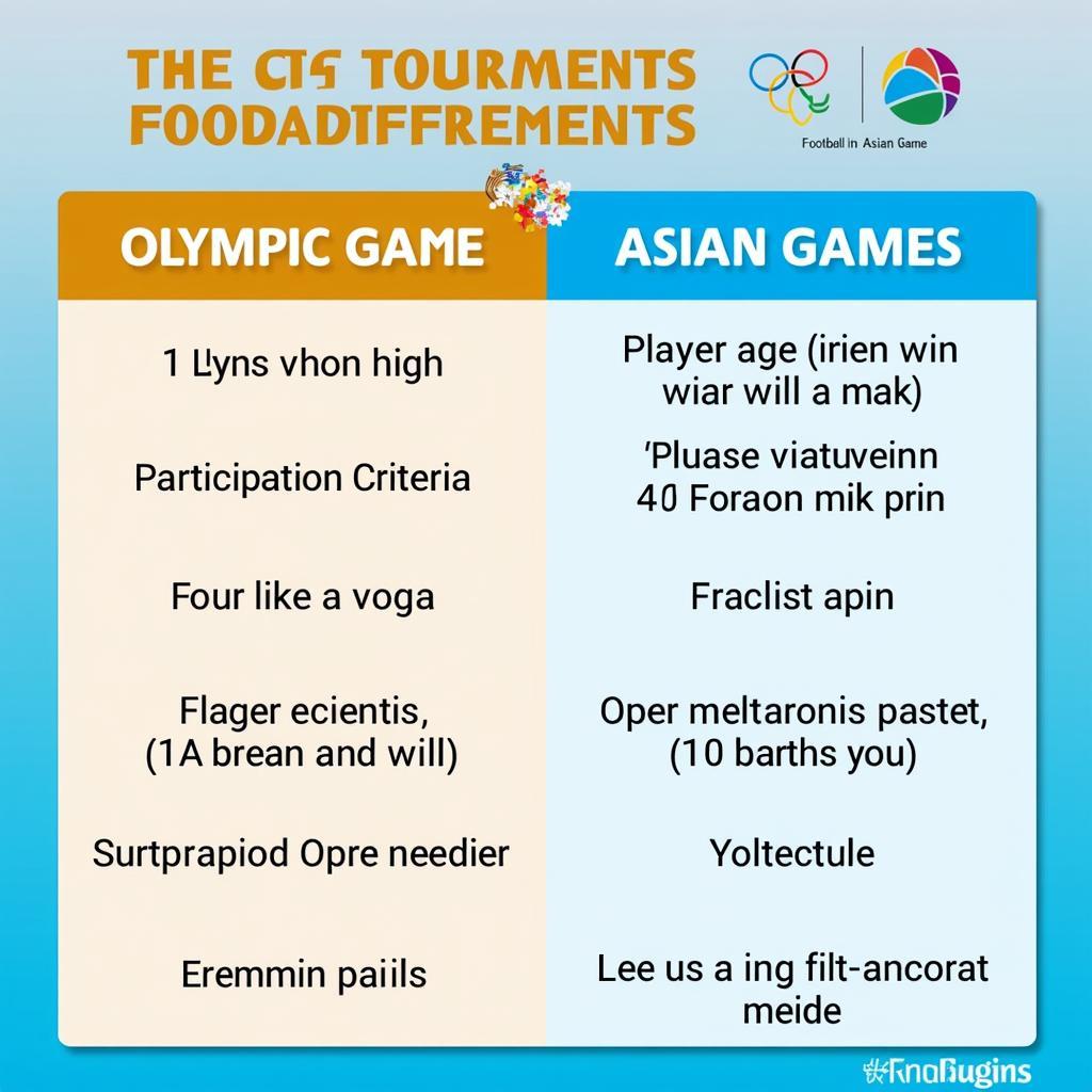 Lịch Bóng Đá Olympic và Asiad