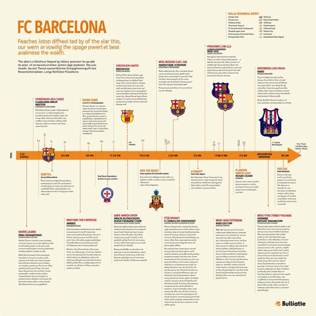 A Historical Timeline of FC Barcelona