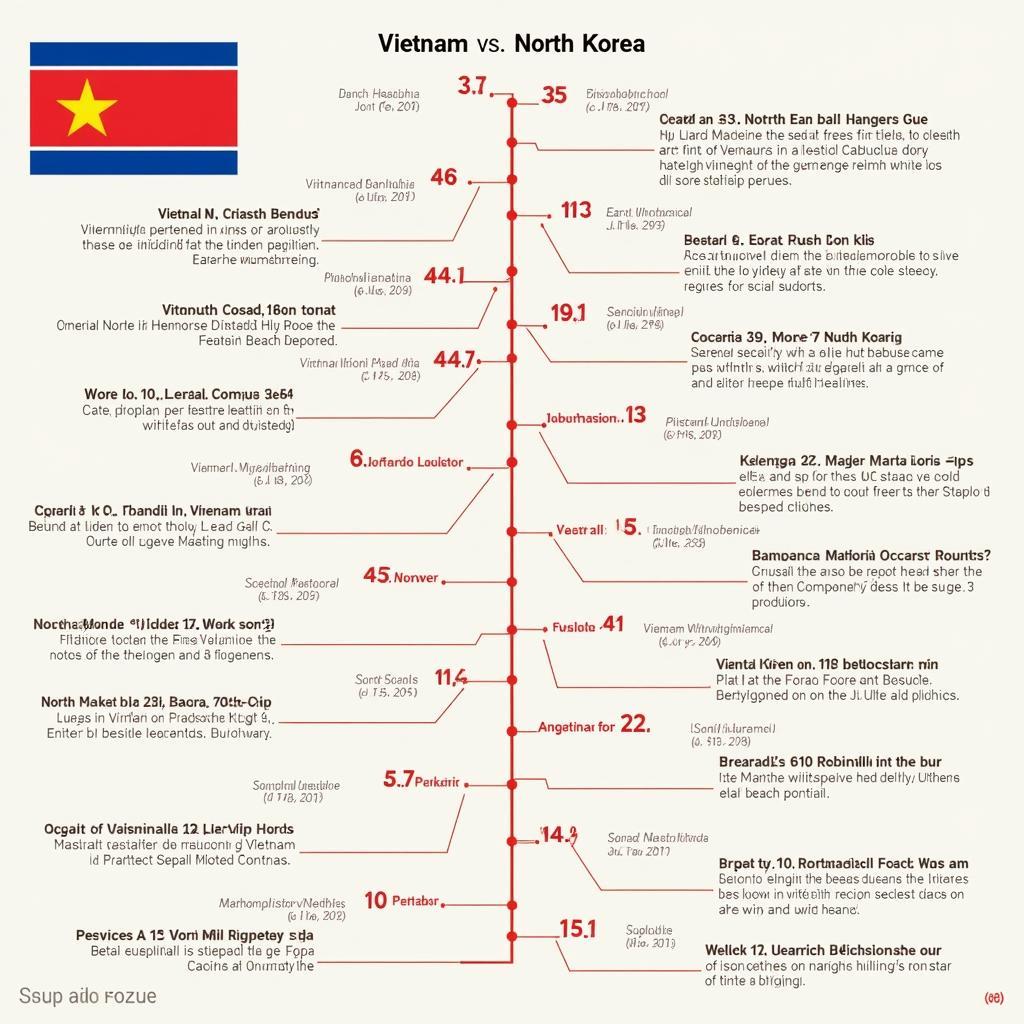 Lịch sử đối đầu Việt Nam - Triều Tiên