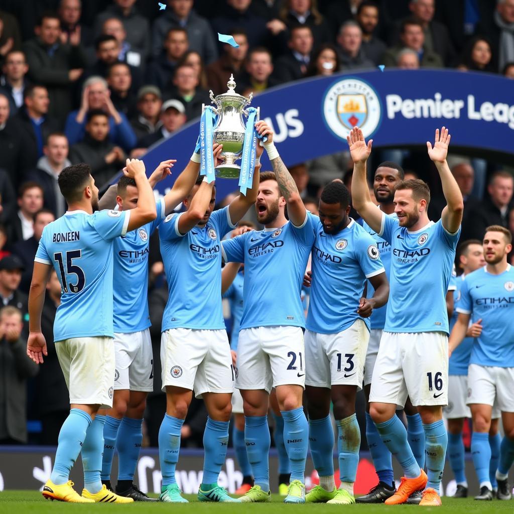 Man City Vô Địch Premier League 2018