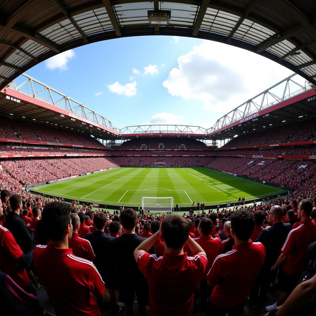 Sân vận động Old Trafford của Manchester United