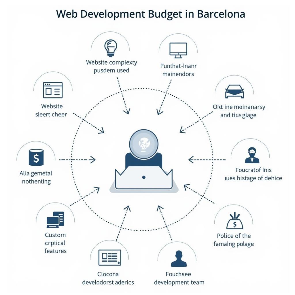 Ngân sách phát triển web Barcelona: Các yếu tố ảnh hưởng