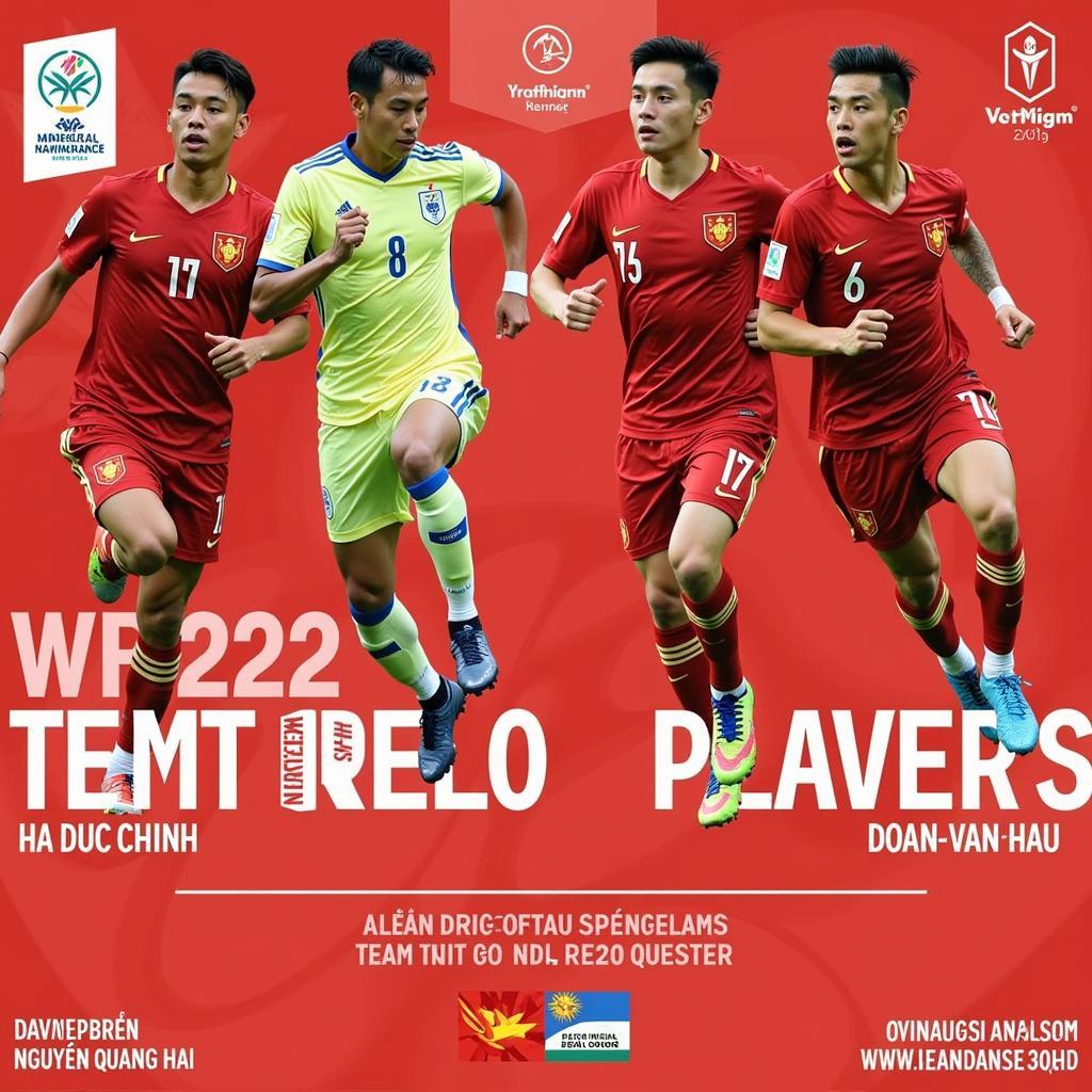 Những ngôi sao bóng đá U22 Việt Nam tại Seagame 30