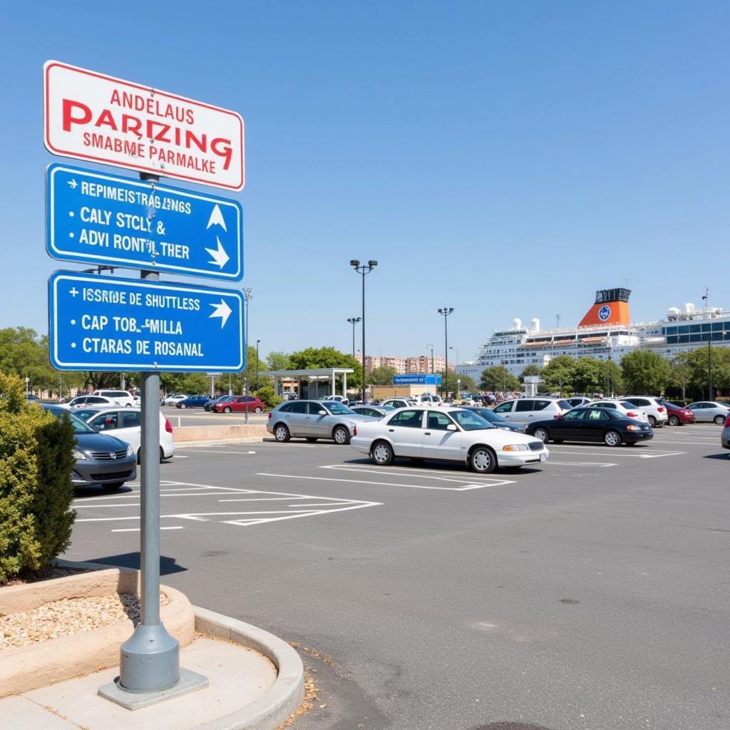 Parking cerca del puerto de Barcelona para cruceros