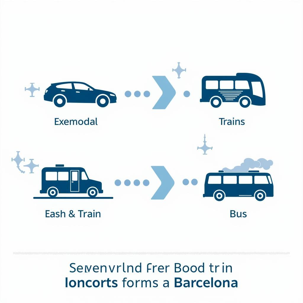 Transportation options to resorts near Barcelona