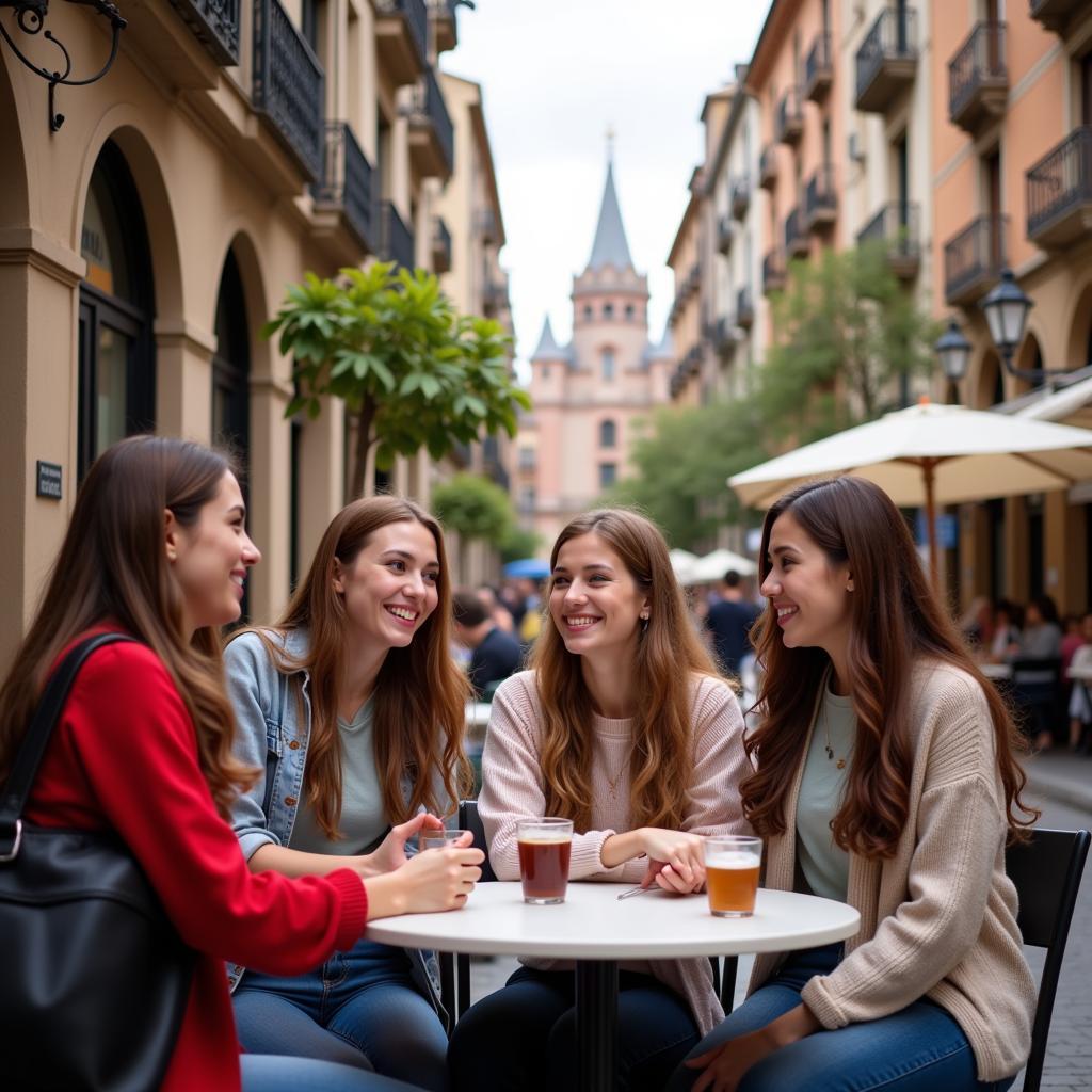 Erasmus Students Enjoying Life in Barcelona