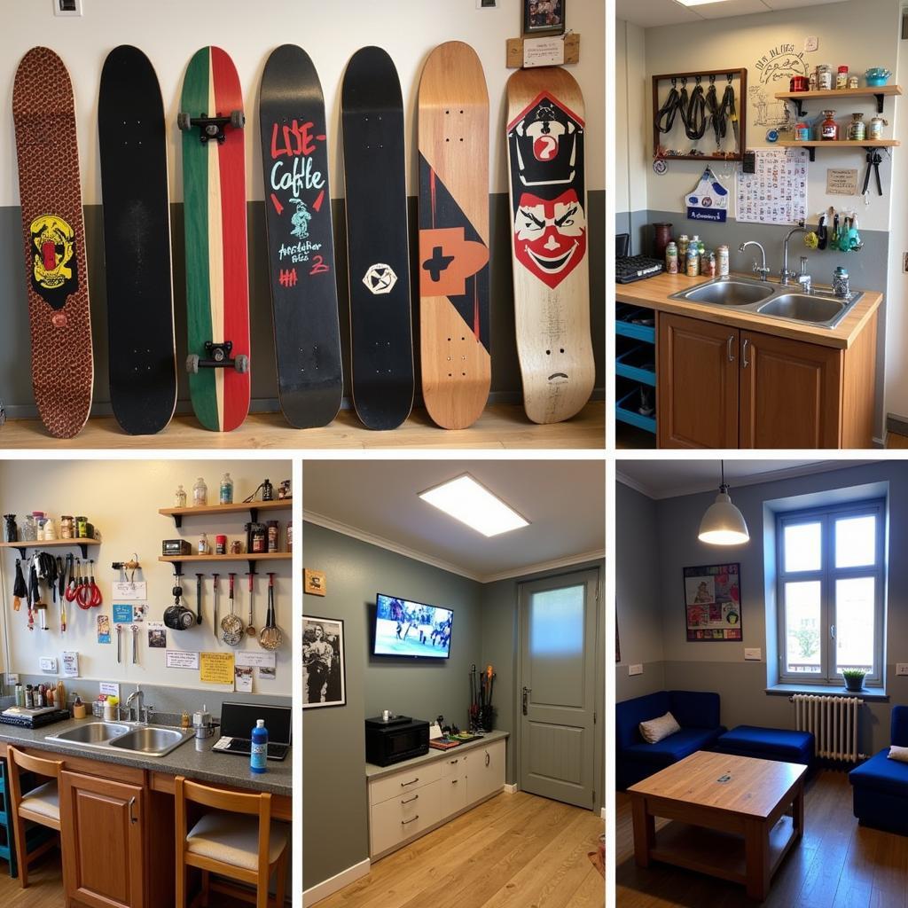 Tiện nghi tại Skate Hostel Barcelona