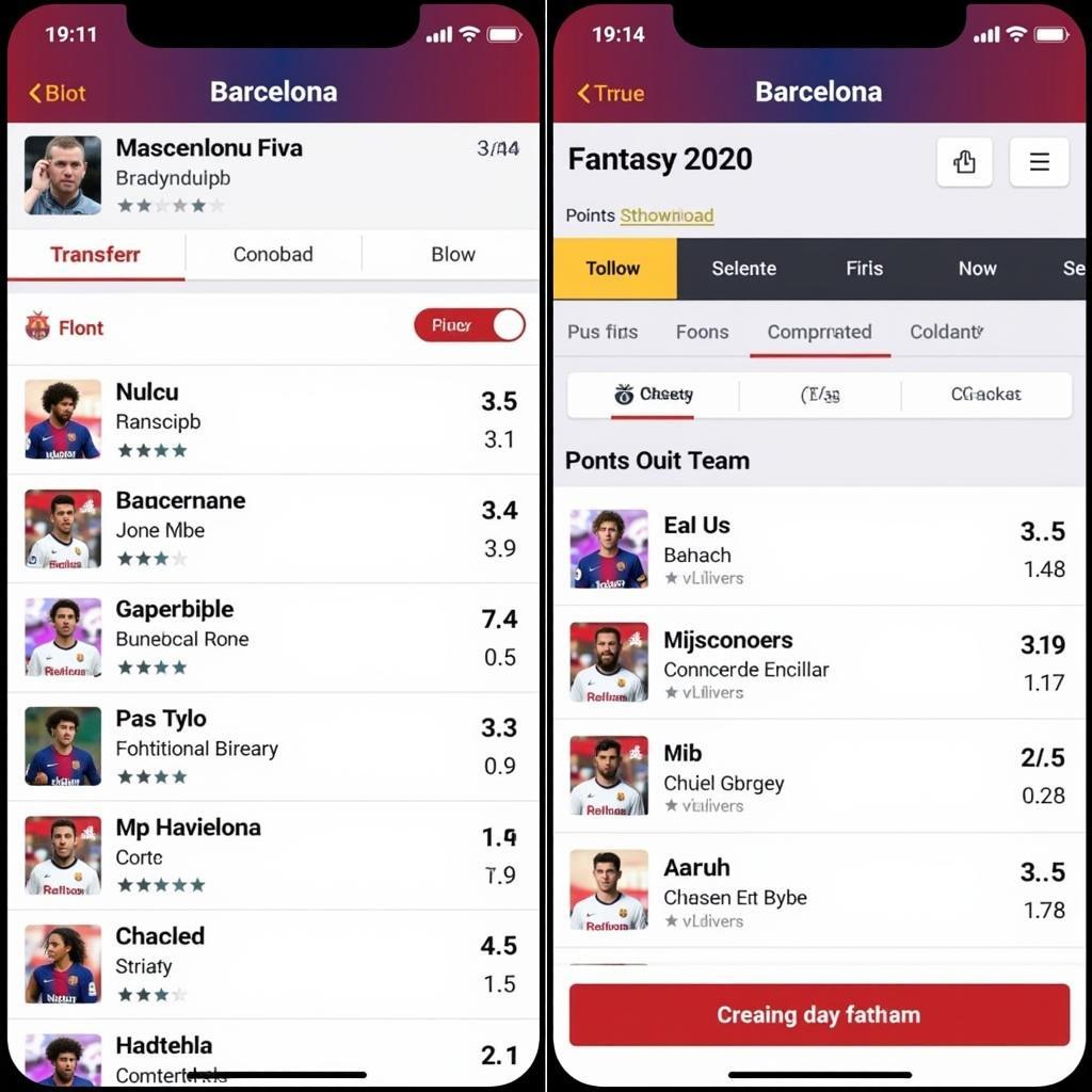 Using Barcelona Player Stats for Fantasy Football