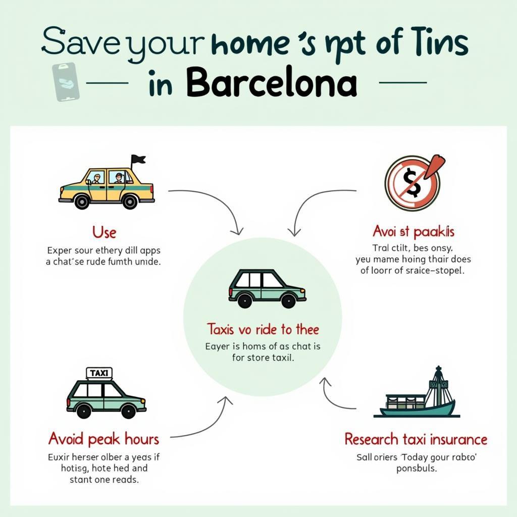 Taxi Barcelona: Mẹo tiết kiệm chi phí