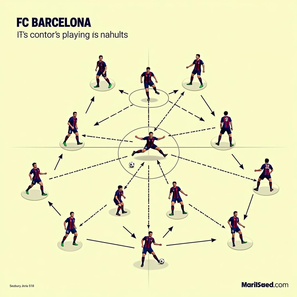 Lối chơi Tiki-Taka của Barca