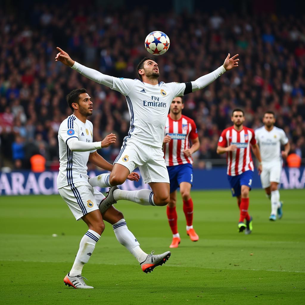 Trận Chung Kết Cúp C1 Real Madrid Atletico Madrid 2014