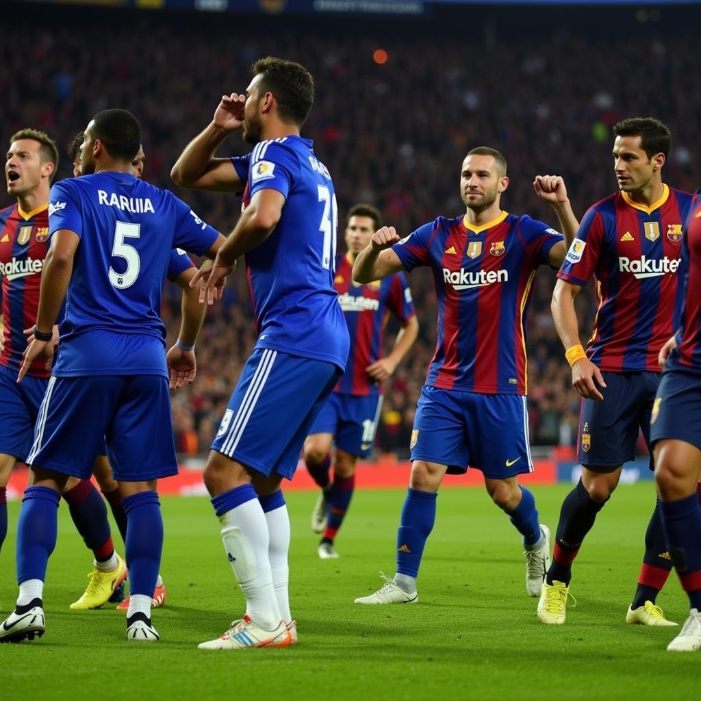 Trận đấu kinh điển Barcelona Chelsea 2012 tại Camp Nou