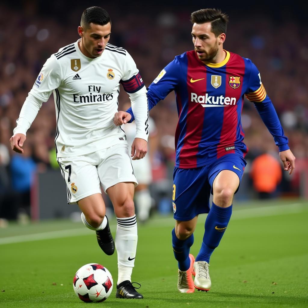 Trận đấu Real Madrid vs Barcelona 2018