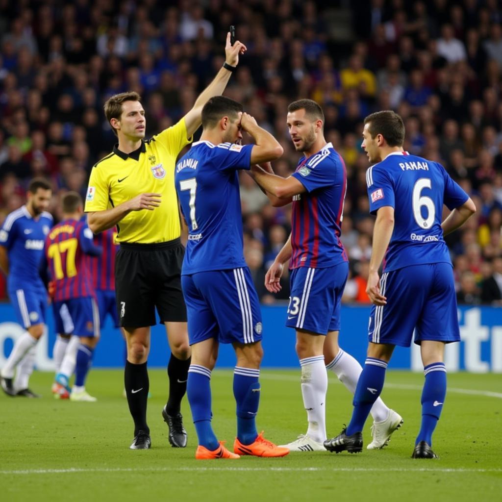 Tranh Cãi Trọng Tài Barcelona Chelsea