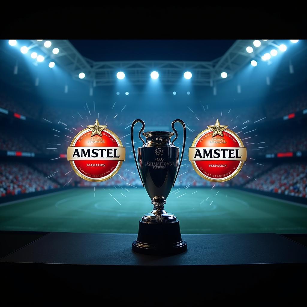 Tương lai Amstel và Champions League: Hình ảnh minh họa về sự hợp tác giữa Amstel và Champions League trong tương lai.