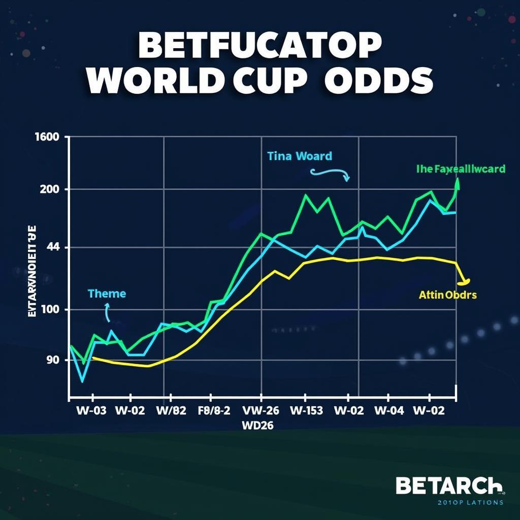 Tỷ lệ cá cược World Cup 2022 biến động liên tục