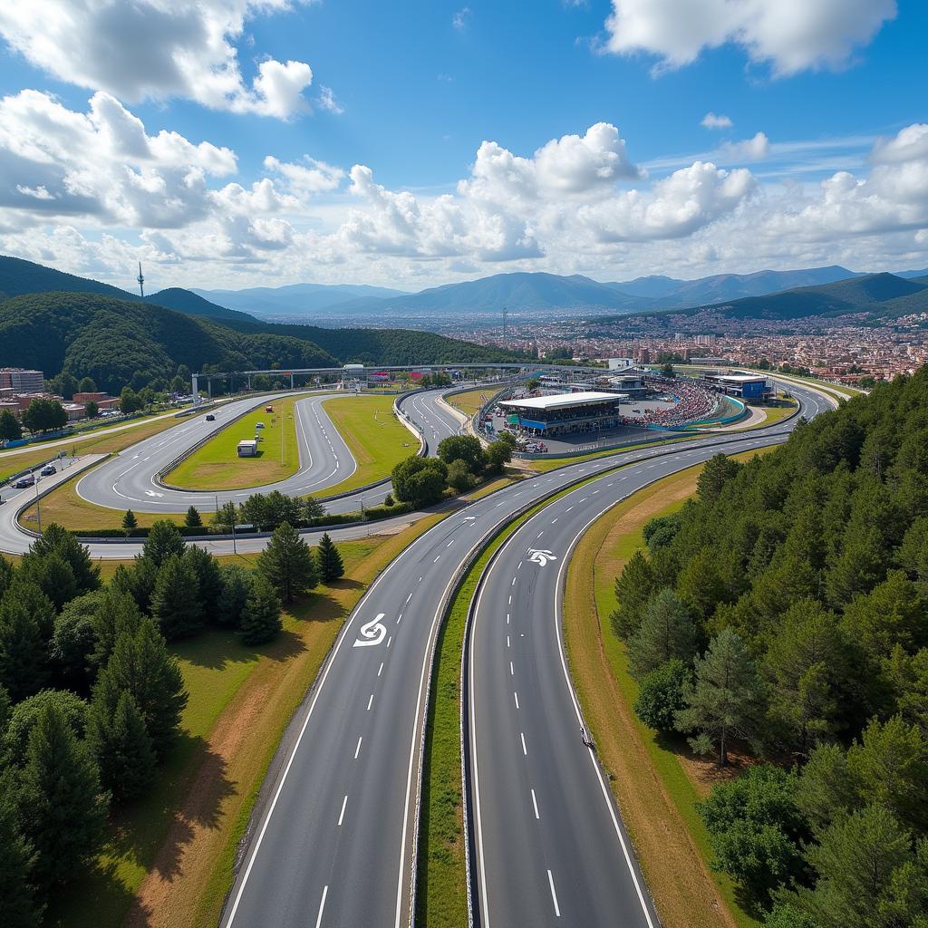 Autopista C-33 và Circuit de Catalunya