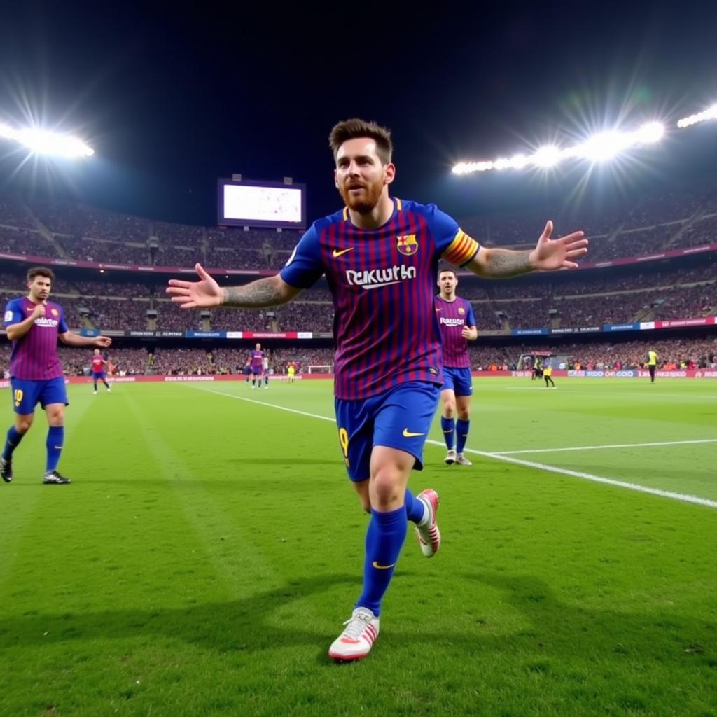 Barcelona 5-0 Eibar trận cầu hủy diệt