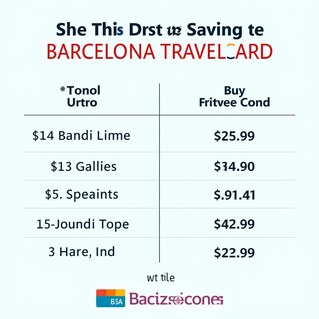 Saving Money with the Barcelona Travel Card